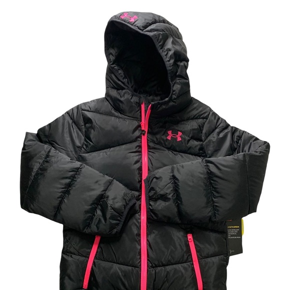 Under Armour Girls Puffer Jacket - Picture 1 of 3